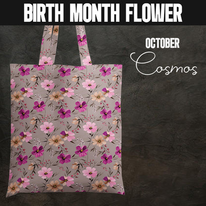 Cosmos Cotton Tote Bag