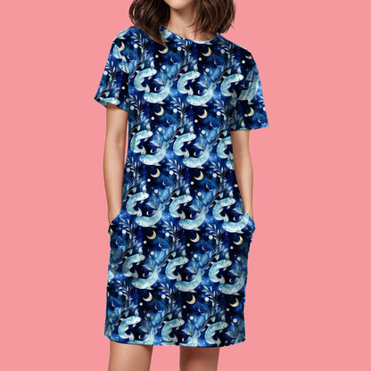 Pisces T-Shirt Dress