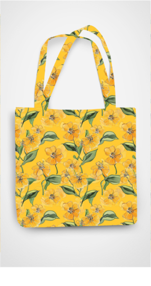 Primrose Cotton Tote Bag