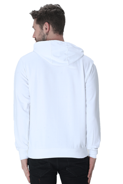 Taurus : White Hoodie Sweatshirt