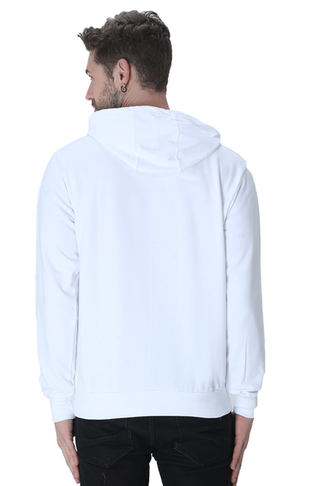 Gemini : White Hoodie Sweatshirt