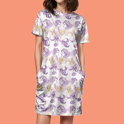 Gemini T-Shirt Dress