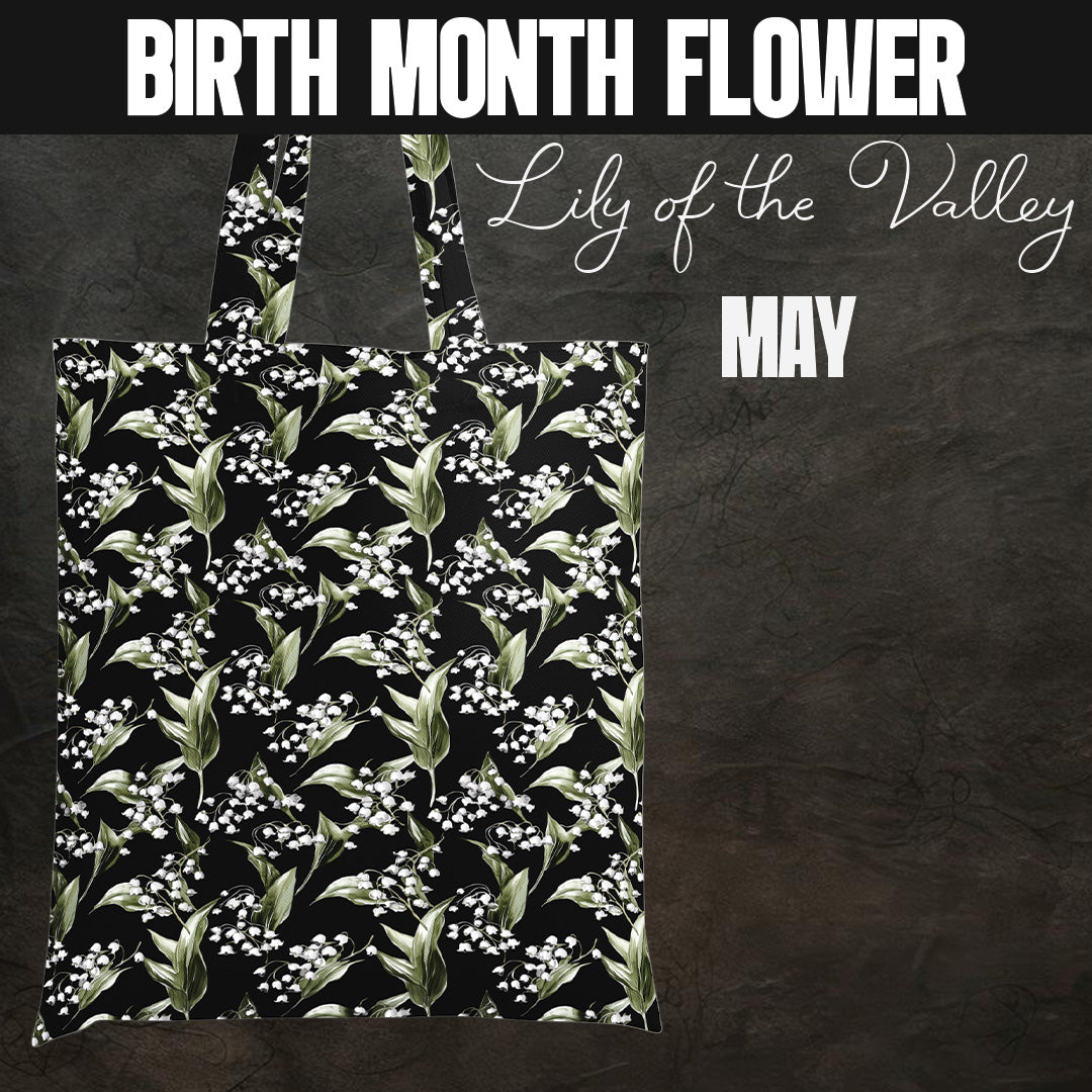 Lily of the Valley Cotton Tote Bag