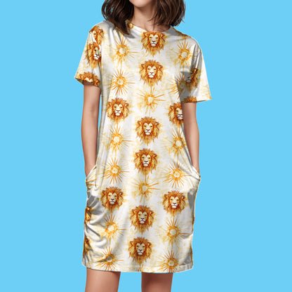 Leo T-Shirt Dress