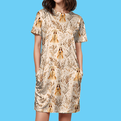 Virgo T-Shirt Dress