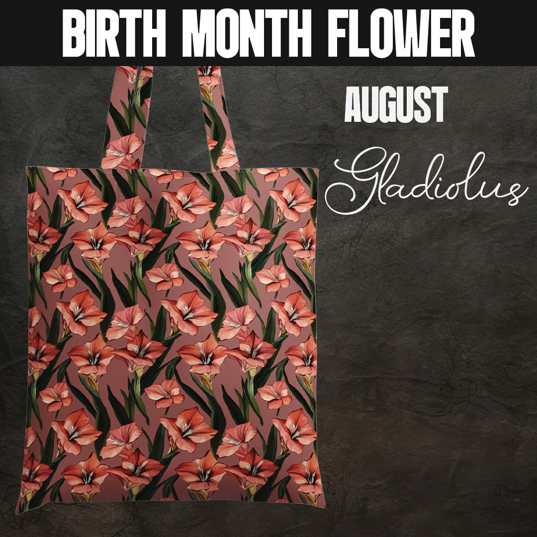 Gladiolus Cotton Tote Bag