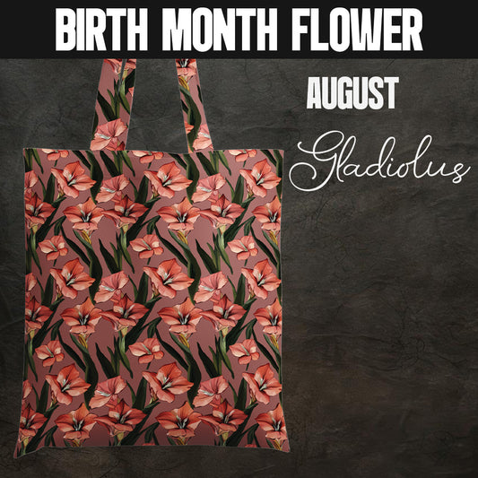 Gladiolus Cotton Tote Bag