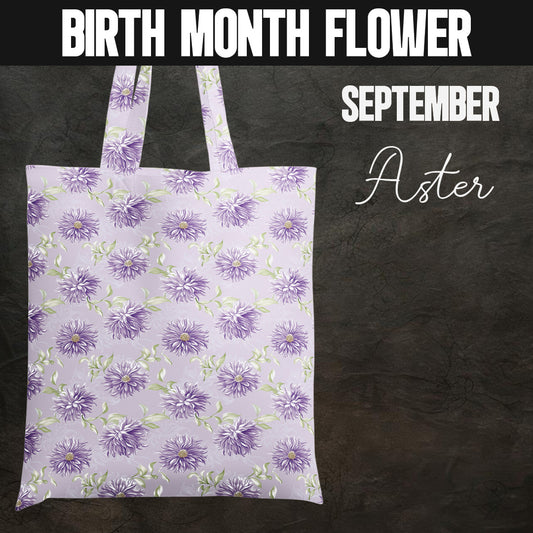 Aster Cotton Tote Bag