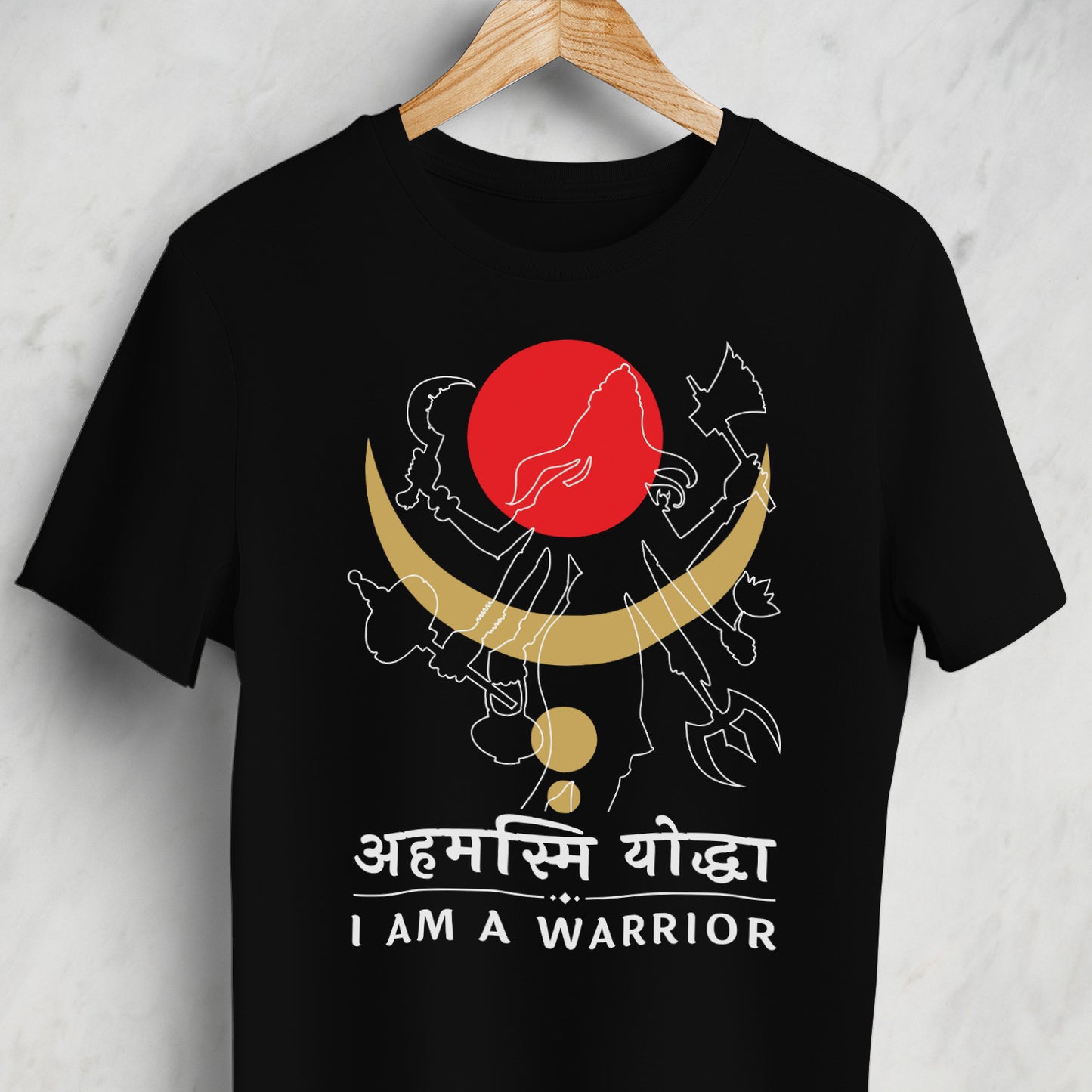 Ahamasmi Yodha I am a Warrior Unisex T-Shirt