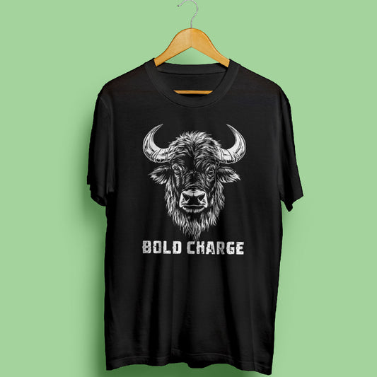 Wild Gaur Bold Charge Unisex T-Shirt