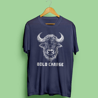 Wild Gaur Bold Charge Unisex T-Shirt