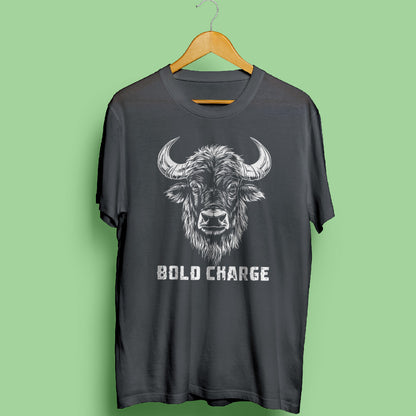 Wild Gaur Bold Charge Unisex T-Shirt