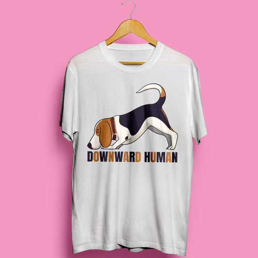 Downward Dog Human Unisex T-Shirt