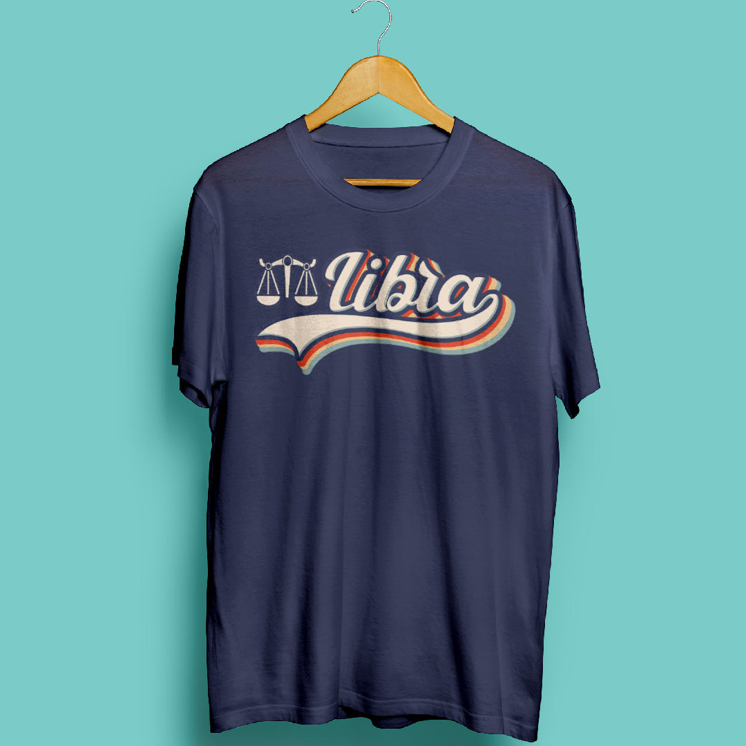 Libra Retro Unisex T-Shirt