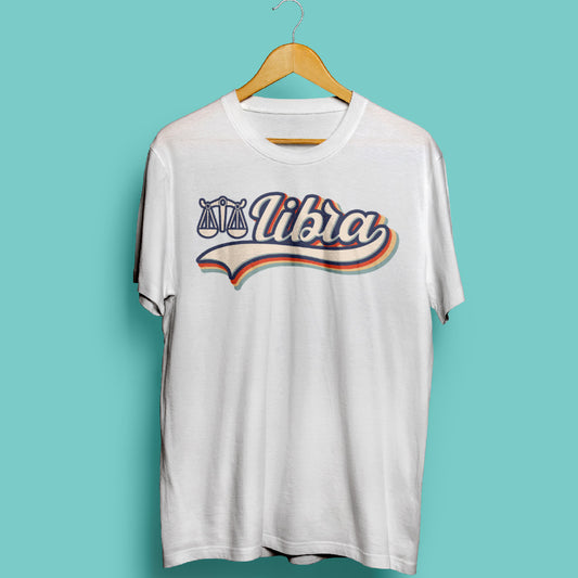 Libra Retro Unisex T-Shirt