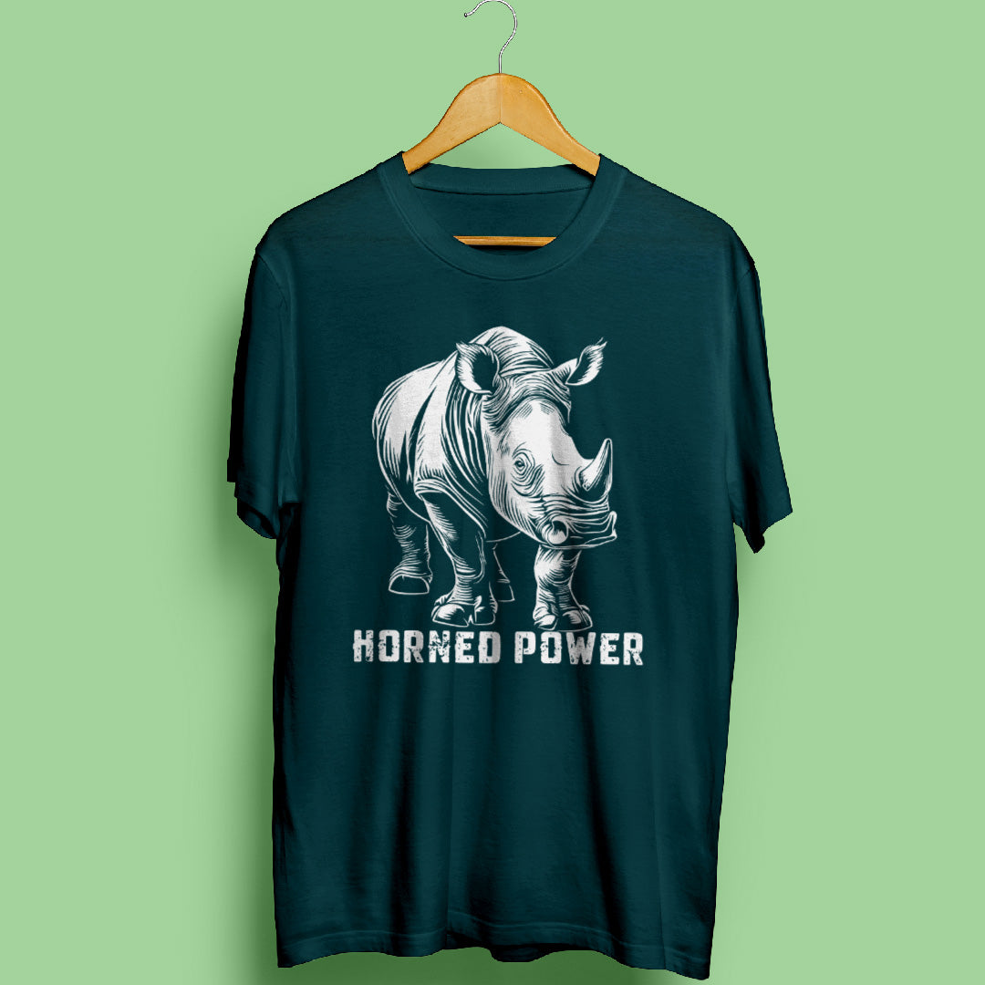 Rhino Horned Power Unisex T-Shirt