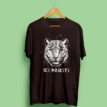 Snow Leopard Ice Majesty Unisex T-Shirt