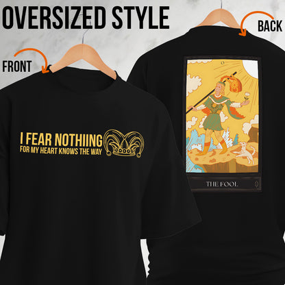 The Fool: Black Oversized T-Shirt